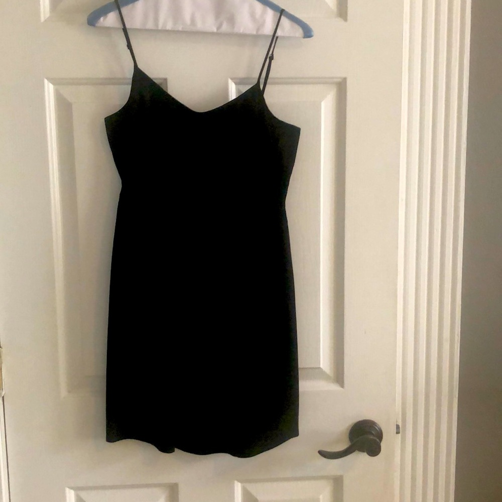Black short madewell dress xxs